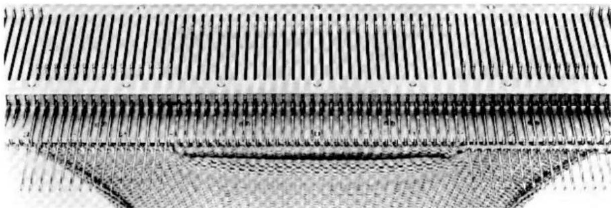 Empisal Knitmaster 305 - PARTIAL KNITTING - POCKETS - 3
