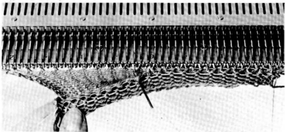 Empisal Knitmaster 305 - KNITTING THE 1 BY 1 DOUBLE WELT - 1