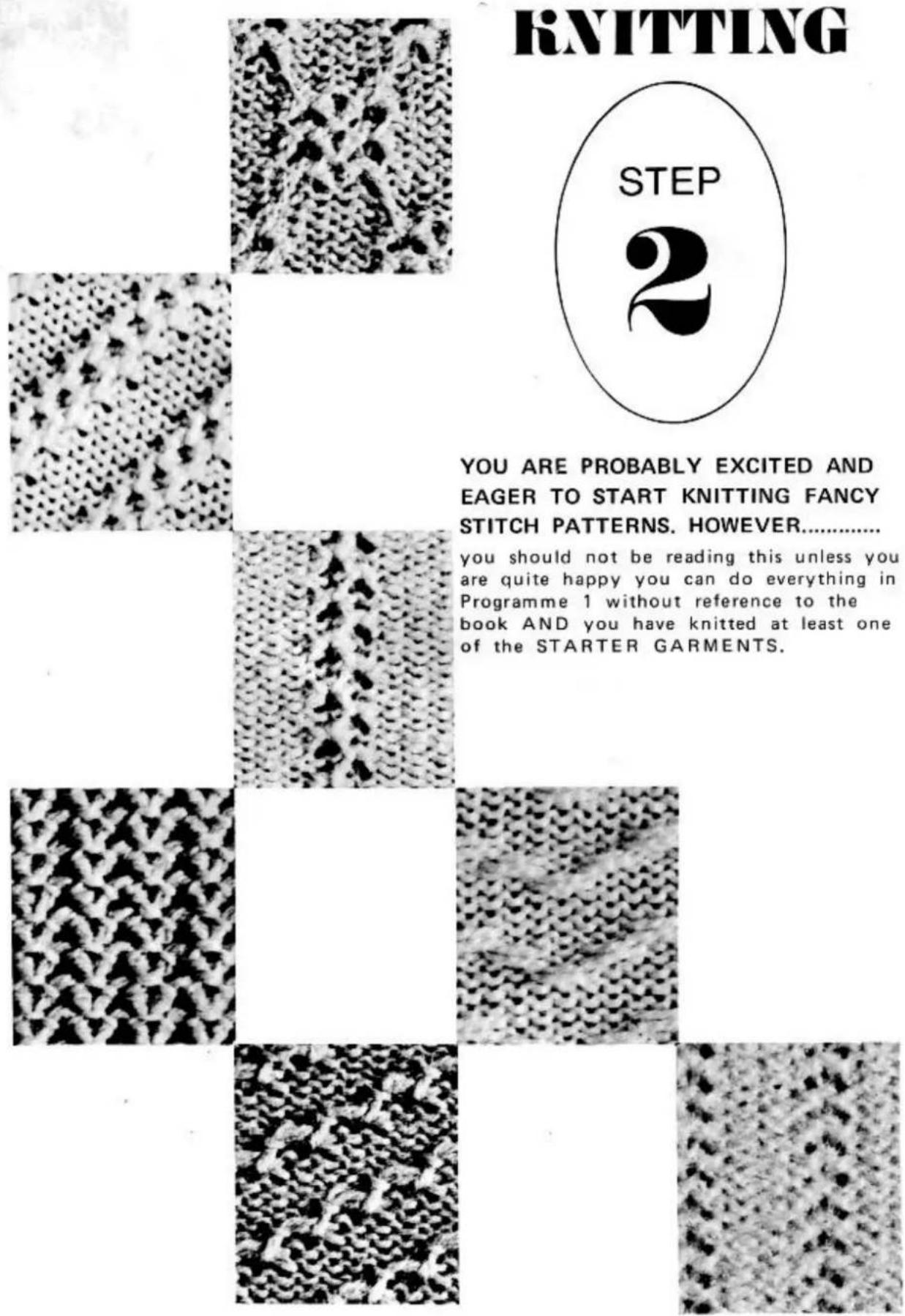 Empisal Knitmaster 305 - SO EASY-just knit'n'stitch up - 10