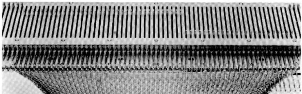 Empisal Knitmaster 305 - PARTIAL KNITTING - DARTS - 3