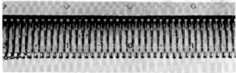 Empisal Knitmaster 305 - THE OPEN EDGE CAST ON - 2