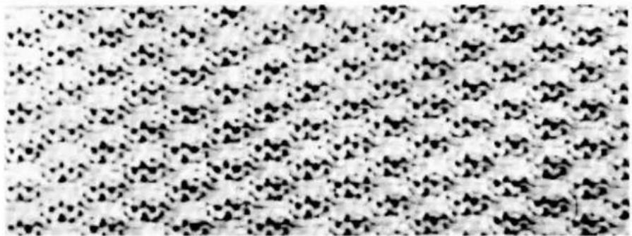 Empisal Knitmaster 305 - TRANSFERRING A STITCH PATTERN - 4