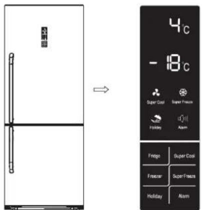 ELECTROLUX EN5284KOW - EKRAN KONTROLLERİ - 1