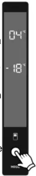ELECTROLUX LNT7MD32X2 - Temperaturinställningar för frys - 1