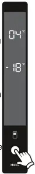 04°C -18°C MODE