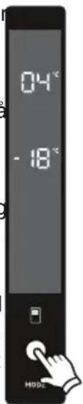 ELECTROLUX LNC7ME34X1 - Fryserens temperaturindstillinger - 1