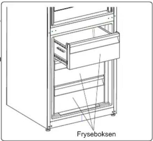 ELECTROLUX LNC7ME34W1 - Sådan tages fryseboksen ud; - 3