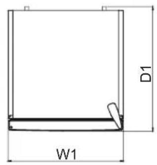 ELECTROLUX LNT5MF36W0 - Dimensioner - 3