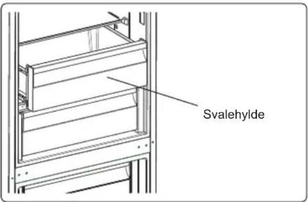 ELECTROLUX LNC7ME34X2 - Udtagning af svalehylden - 1
