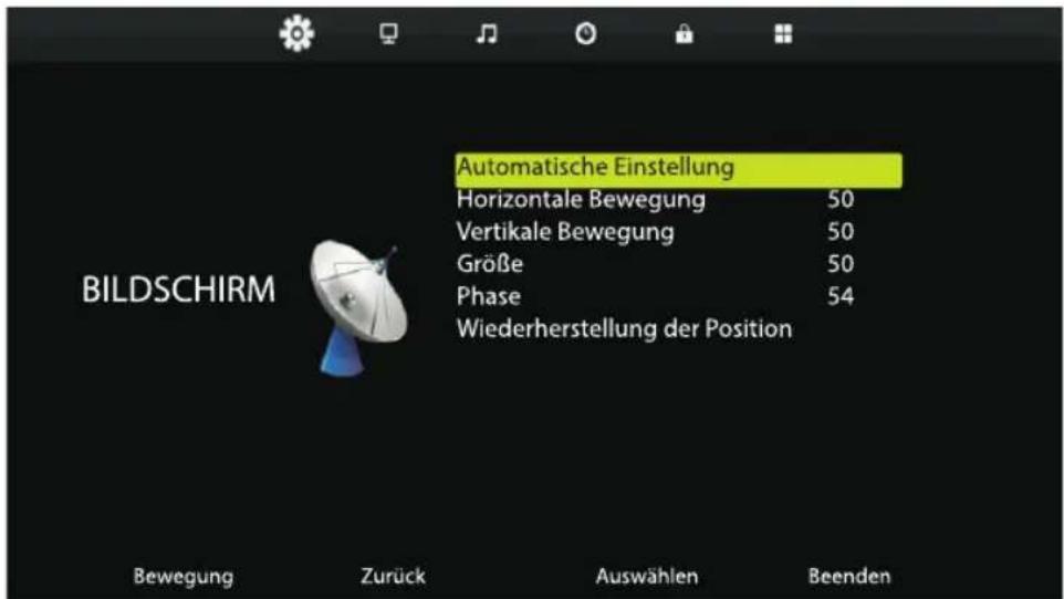 ECG 24 H04T2S2 - Menü Bildschirm - 1