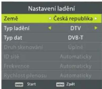 ECG 24 H04T2S2 - Automatické ladění digitální kabelové televize (DVB-C) - 1