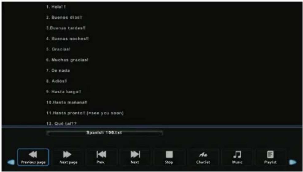 ECG 24 H04T2S2 - Text menu - 2