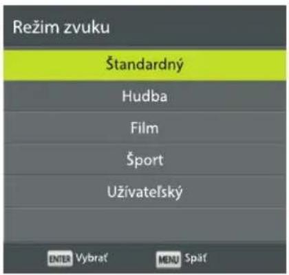 ECG 24 H04T2S2 - Režim zvuku - 1