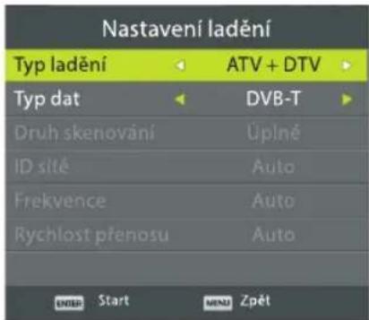 ECG 24 H04T2S2 - Výběr způsobu automatického ladění - 1