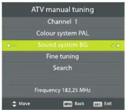 ECG 24 H04T2S2 - Manual analog tuning - 1