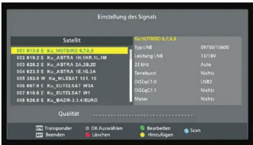 ECG 24 H04T2S2 - Einstellung des Satelliten - 1