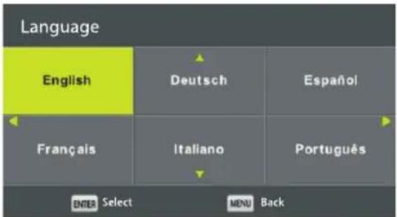 ECG 24 H04T2S2 - OSD menu language - 1