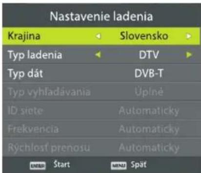 ECG 24 H04T2S2 - Automatické ladenie digitálnej káblovej televízie (DVB-C) - 1