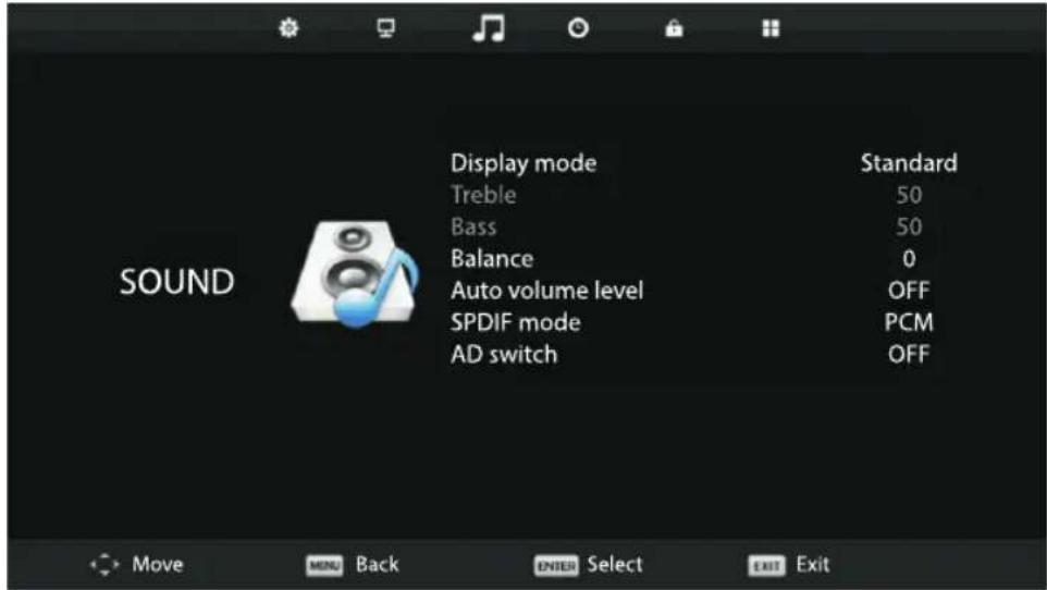 ECG 24 H04T2S2 - Audio menu - 1