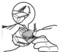 PANASONIC ER-GB61 - Remounting the blade - 1