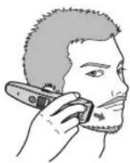 PANASONIC ER-GB61 - Mise en forme de la barbe - 2