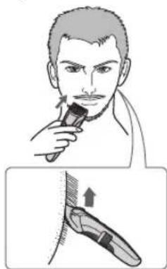 PANASONIC ER-GB61 - Regolazione della lunghezza della barba - 2