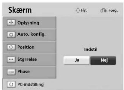 LG 42LH2010 - Nulstilling af skærm - 3