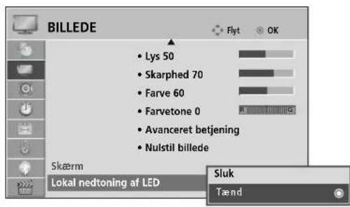 LG 42LH2010 - LED LOKAL-DIMMING (kun 42/47LH90\*\*) - 2