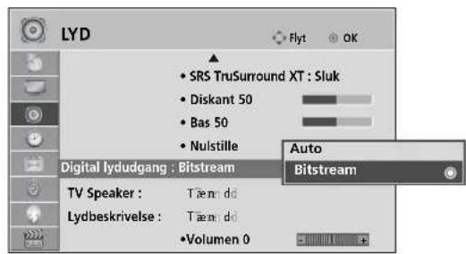 LG 32LH2010 - DTV-LYDINDSTILLING (KUN I DIGITAL TILSTAND) - 8
