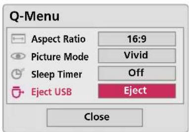 LG HS200G - Tilslutning af USB-enheden - 5