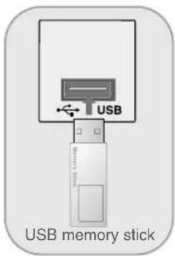 LG HS200G - Tilslutning af USB-enheden - 4