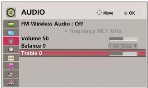 LG HS200G - Justering af diskant - 1