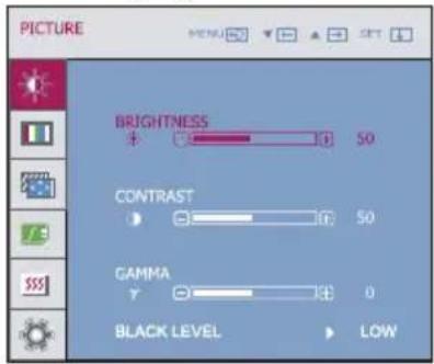 LG W2442PE-BF - GAMMA - 1