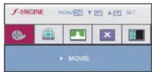 LG W1943TB-PF - ② Knappen MENU - 6