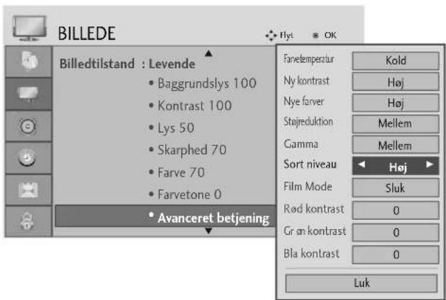 LG M198WDP - AVANCERET - SORTNIVEAU - 2