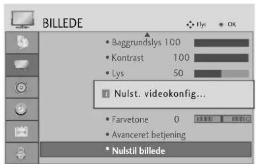 LG M198WDP - GENDANNELSE AF STANDARDINDSTILLINGER - 2