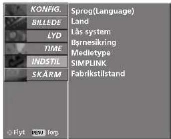 LG 42LY99 - (gendannelse af de oprindelige fabriksindstillinger) - 2