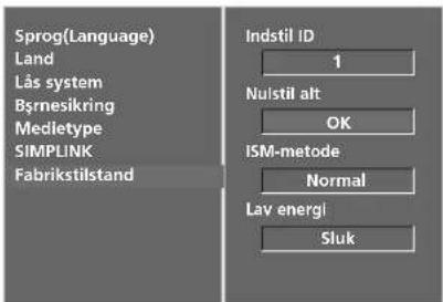 LG 42LY99 - (gendannelse af de oprindelige fabriksindstillinger) - 4