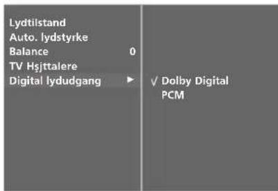 LG 42LY99 - VALG AF DIGITAL LYDUDGANG - 5