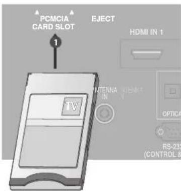 LG 42LY99 - INDSÆTTELSE AF CI-MODUL - 1
