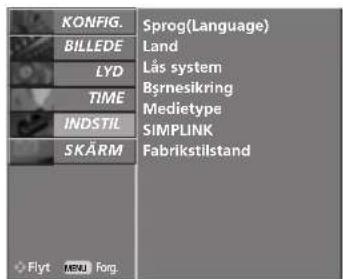 LG 42LY99 - - Konfiguration af billede - 8
