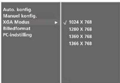 LG 42LY99 - Valg af XGA-bredformat - 3