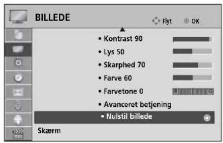 LG 322100 - GENDANNELSE AF STANDARDINDSTILLINGER - 1