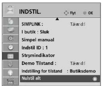 LG 322100 - (gendannelse af de oprindelige fabriksindstillinger) - 1