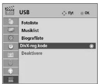 LG 322100 - DIVX-REGISTRERINGSKODE - 1