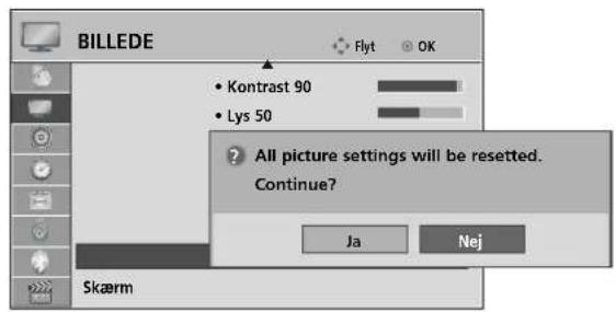 LG 322100 - GENDANNELSE AF STANDARDINDSTILLINGER - 2