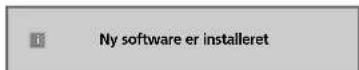 LG 322100 - \* Ved softwareopdatering - 3