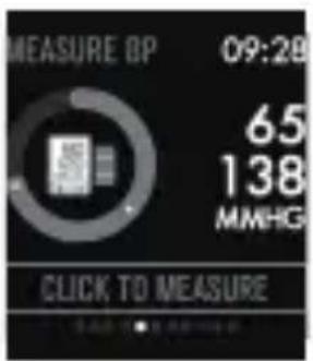 MEASURE OP 09:28 65 138 MMHG CLICK TO MEASURE