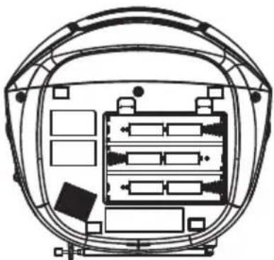 DENVER TCP-40 - llægning af batterier (valgfrit) - 1