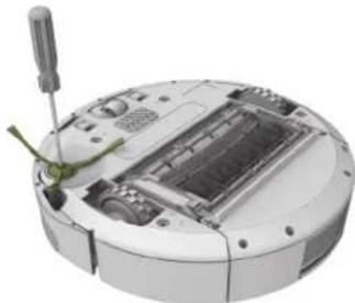 IROBOT Roomba 698 - Cleaning the Side Brush - 1